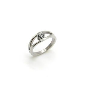 Gay pride ring.Stainless steel ring.